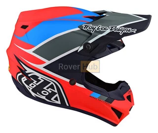 МотоШолом TLD SE4 POLYACRYLITE [BETA ORANGE / NAVY] M