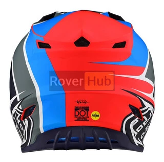 МотоШолом TLD SE4 POLYACRYLITE [BETA ORANGE / NAVY] M