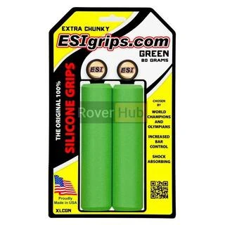 Гріпси ESI Extra Chunky Green (зелені)