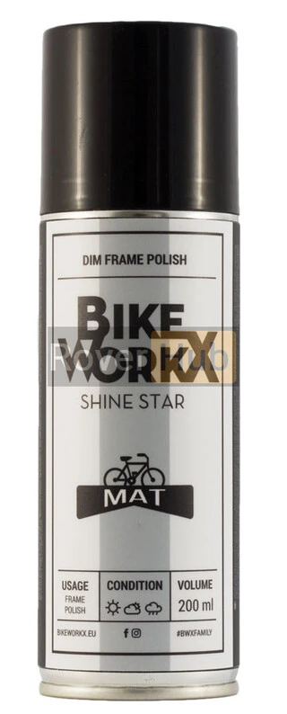 Шампунь BikeWorkX Shine Star MAT спрей 200 мл.
