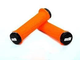 Гріпси ODI Troy Lee Designs Signature  MTB Lock-On Bonus Pack Orange w/ Black Clamps (помаранчеві з чорними