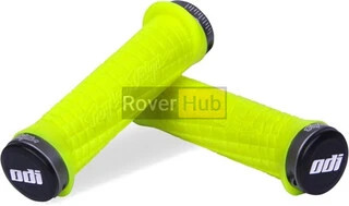 Гріпси ODI Troy Lee Designs Signature  MTB Lock-On Bonus Pack Yellow w/Graphite Clamps (жовті з графітовим