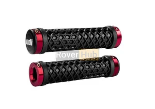 Гріпси ODI Vans&reg; Lock-On Grips, Black w/ Red Clamps (чорні з червоними замками)