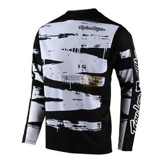 Дитяча Джерсі TLD Sprint Jersey, Brushed [BLACK / WHITE] Розмір YSM