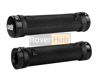Гріпси ODI Ruffian MTB Lock-On Bonus Pack Black w/Black Clamps, чорні з чорними замками