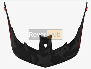 Козирок TLD A3 VISOR CAMO GRAY / RED