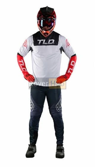 Джерсі TLD Sprint Jersey Fractura [Charcoal Glo Red] 2X
