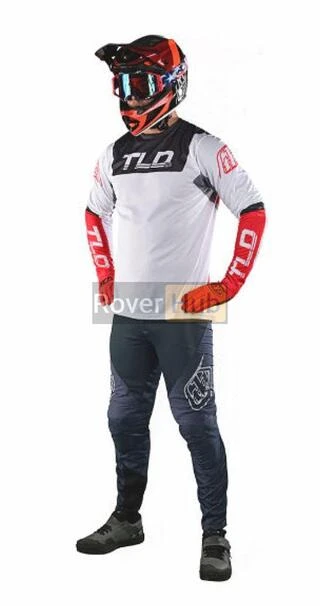 Джерсі TLD Sprint Jersey Fractura [Charcoal Glo Red] S