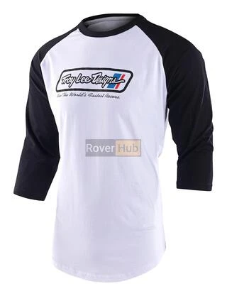 Реглан TLD GO FASTER RAGLAN; WHITE / BLACK XL