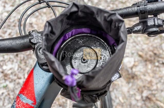 Сумка на кермо KasyBag Pocket Pack One hand (кормушка) Black-Purple