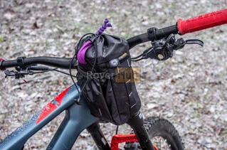 Сумка на кермо KasyBag Pocket Pack One hand (кормушка) Black-Purple