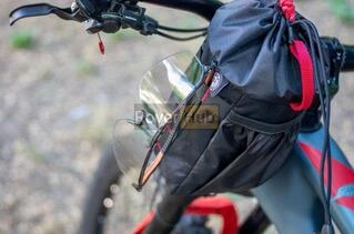 Сумка на кермо KasyBag X-Pocket Pack One hand (годівниця) black-red