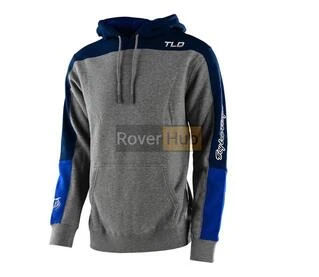 Худі TLD Holeshot Pullover Hoodie Heather  [Gray/Blue] M