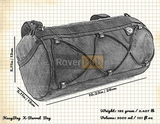 Сумка на кермо KasyBag X-Barrel Bag Coyot-Coyot