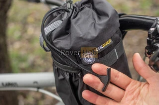 Сумка на кермо KasyBag Pocket Pack One hand (кормушка) Black-Gray