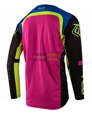 Джерсі TLD Sprint Jersey Fractura [BLk/Yellow] S