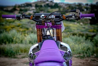 Мото гріпси ODI HALF-WAFFLE MX V2 Lock-On Graphite