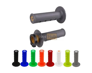 Мото гріпси ODI HALF-WAFFLE MX V2 Lock-On Graphite