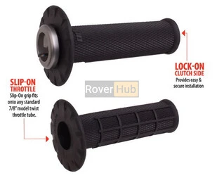 Мото гріпси ODI HALF-WAFFLE MX V2 Lock-On Black