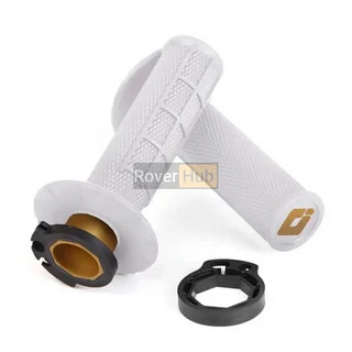 Мото гріпси ODI HALF-WAFFLE MX V2 Lock-On Soft White