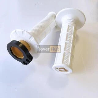 Мото гріпси ODI HALF-WAFFLE MX V2 Lock-On Soft White