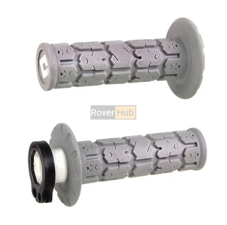 Мото Гріпси ODI MX V2 Lock-On; Rogue Grip - Soft Grey