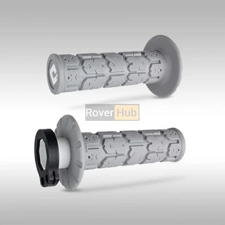 Мото Гріпси ODI MX V2 Lock-On; Rogue Grip - Soft Grey