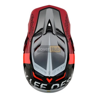 Вело шолом TLD D4 COMPOSITE HELMET [Qualifier Silver/Red] XL