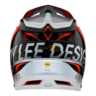 Вело Шолом TLD D4 COMPOSITE HELMET [Qualifier Silver/Red] M