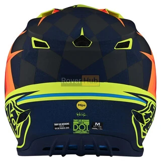 МотоШолом TLD SE4 POLYACRYLITE [WARPED YELLOW] XL