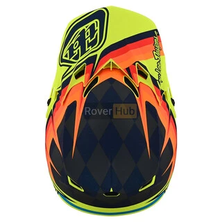 МотоШолом TLD SE4 POLYACRYLITE [WARPED YELLOW] XL