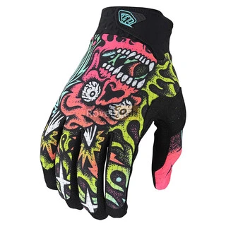 Вело Рукавички TLD AIR GLOVE ; S KULL DEMON [ORANGE / GREEN] S