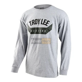 Кофта TLD ARC Long Sleeve Tee [Heather Gray] M