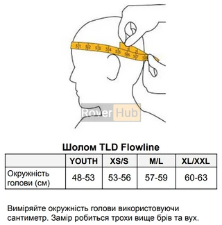 Вело шолом TLD Youth Flowline HELMET Orbit [Magenta/BLk] OSFA