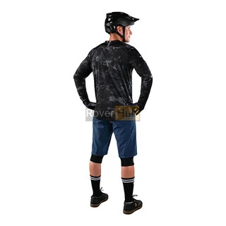 Джерсі TLD FLOWLINE LS JERSEY COVERT [BLACK] M