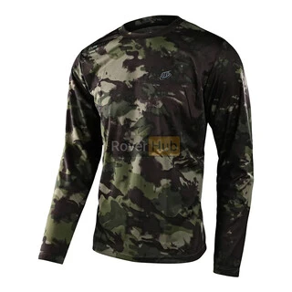 Джерсі TLD FLOWLINE LS JERSEY COVERT [ARMY GREEN] L