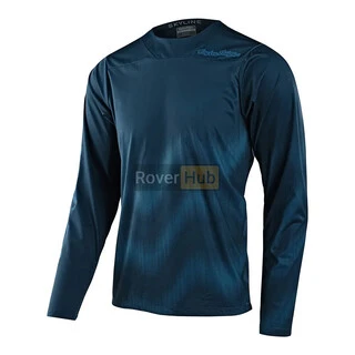 Джерсі TLD SKYLINE LS CHILL JERSEY WAVES [DARKSLATE BLUE] S