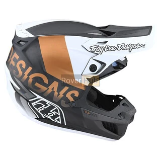 Мото Шолом TLD SE5 Carbon Helmet [QUALIFIER WHITE / BRONZE] MD