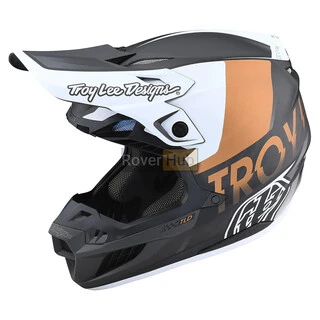 Мото Шолом TLD SE5 Carbon Helmet [QUALIFIER WHITE / BRONZE] MD