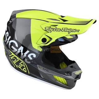 Мото Шолом TLD SE5 COMPOSITE HELMET [QUALIFIER GLO YELLOW/BLk] MD