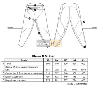 Штани TLD WMNS LILIUM PANT [Coffee] MD