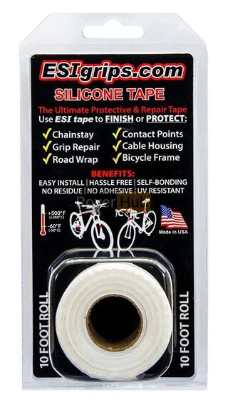 Силіконова стрічка ESI Silicone Tape 10' white (білий)