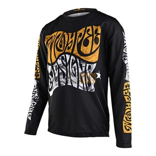 Джерсі TLD Young FLOWLINE LS JERSEY Tripper [BLk] MD