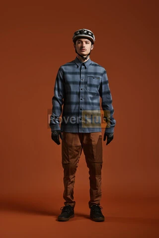Сорочка TLD GRIND FLANNEL STRIPE [BLUE MIRAGE] MD