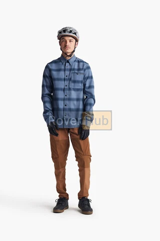 Сорочка TLD GRIND FLANNEL STRIPE [BLUE MIRAGE] XL