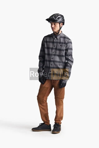 Сорочка TLD GRIND FLANNEL STRIPE [CARBON] SM