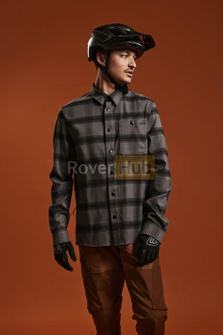 Сорочка TLD GRIND FLANNEL STRIPE [CARBON] SM