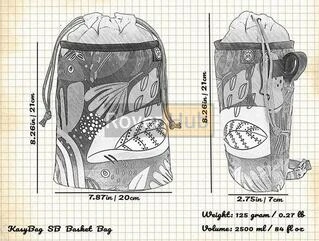 Сумка на кермо KasyBag SB Basket [Kakadu]