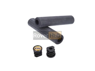 Гріпси ESI Ribbed Extra Chunky Black Silicone Bicycle Grips