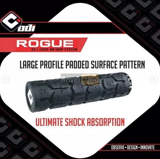 Грипси ODI Rogue v2.1 Lock-On MTB Closed End 135mm Gray